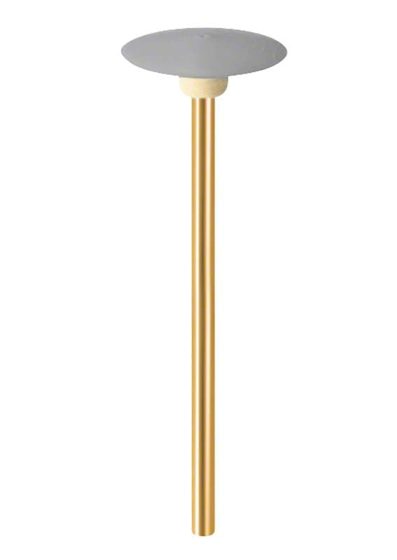 Dentalinstrument EVE DIATEMP DTP-H15 mit goldfarbenem Schaft und grauer Scheibe.