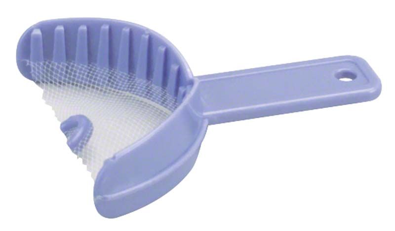 Miratray® 3 in 1 Anterior lila Abformlöffel für zahnärztliche Anwendungen.