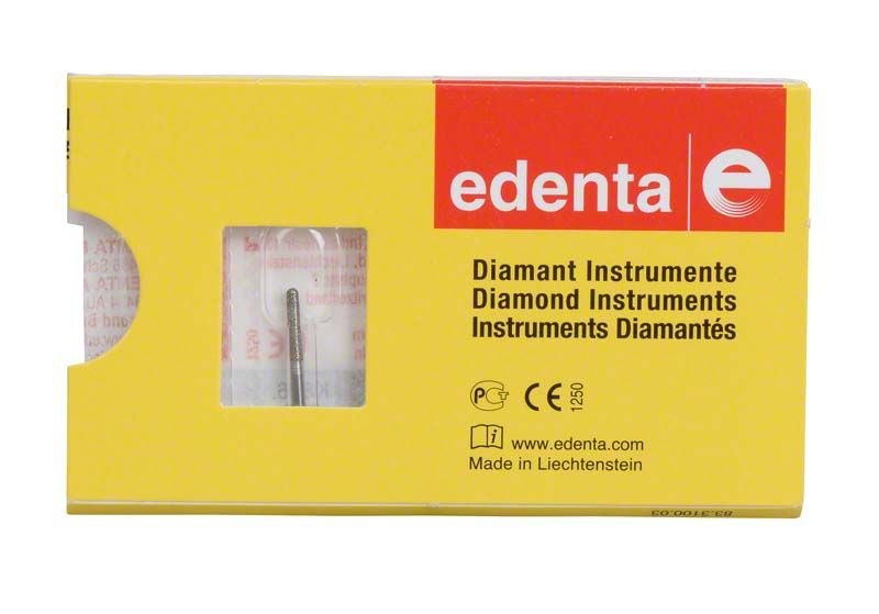 Verpackung der K-Diamant FG 856 016 mit Diamantinstrument sichtbar.