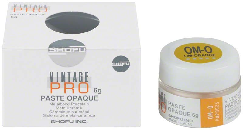 Vintage PRO Paste Opaque 6g in Originalverpackung mit Produktdetails.