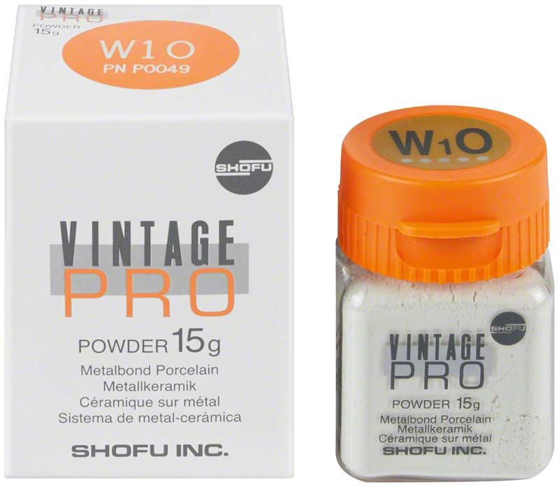 Vintage PRO Pulver Opaque 15g W1O in originaler Verpackung.
