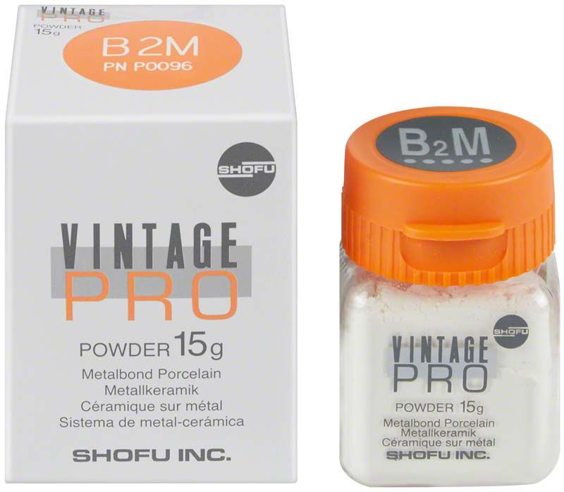 Vintage PRO Margin 15g B2M Metallkeramikpulver in Originalverpackung.