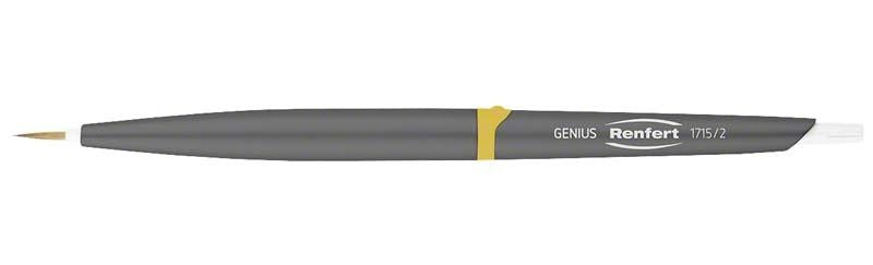 Genius Pinseleinsatz Refill Gr. 2 mit Naturhaarpinsel und Keramikgriff.