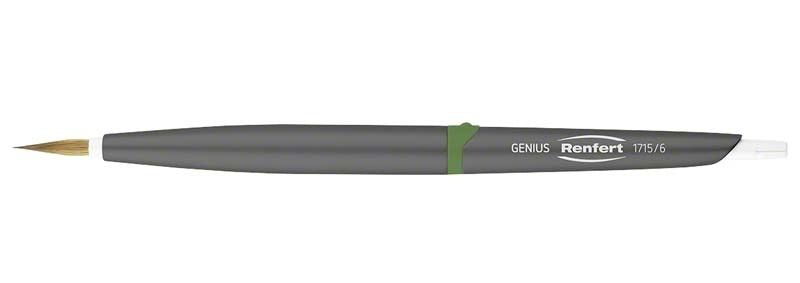Genius Pinseleinsatz Refill Gr. 06 mit feiner Naturhaarpinselspitze.