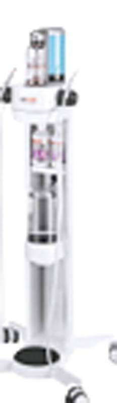 Gerätewagen AIRFLOW® Station plus für Dentalprofis mit integrierter Aufbewahrung.