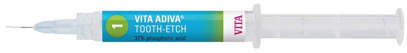 VITA ADIVA® TOOTH-ETCH Spritze mit 37% Phosphorsäure, 3ml.