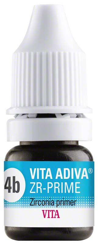 VITA ADIVA® ZR-PRIME 5ml Flasche mit weißem Tropfverschluss.