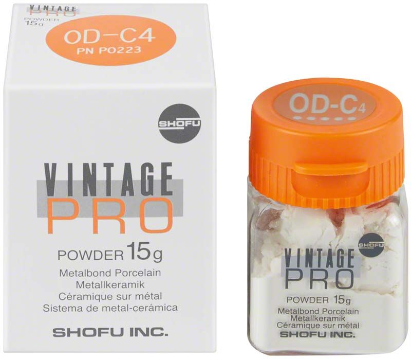 Vintage PRO Opaque Dentin 15g OD-C4 in Originalverpackung.