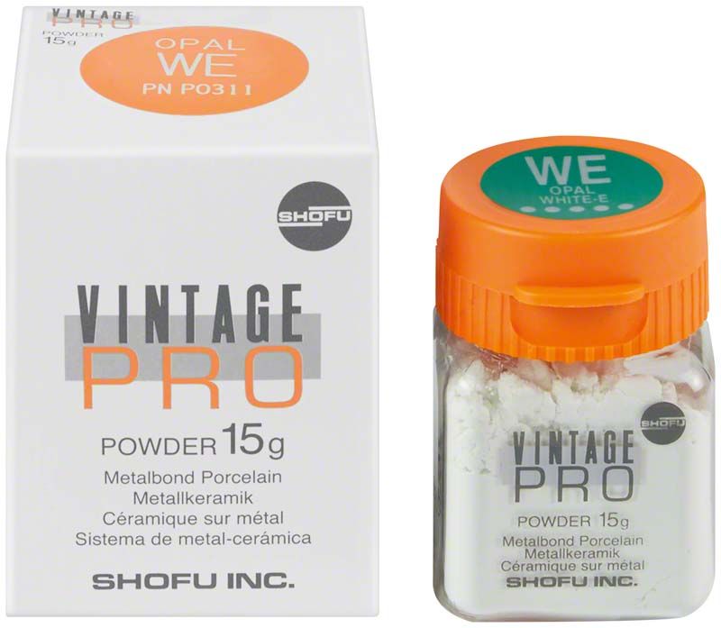 Opal Effekt Pulver 15g von Vintage PRO mit Verpackung.