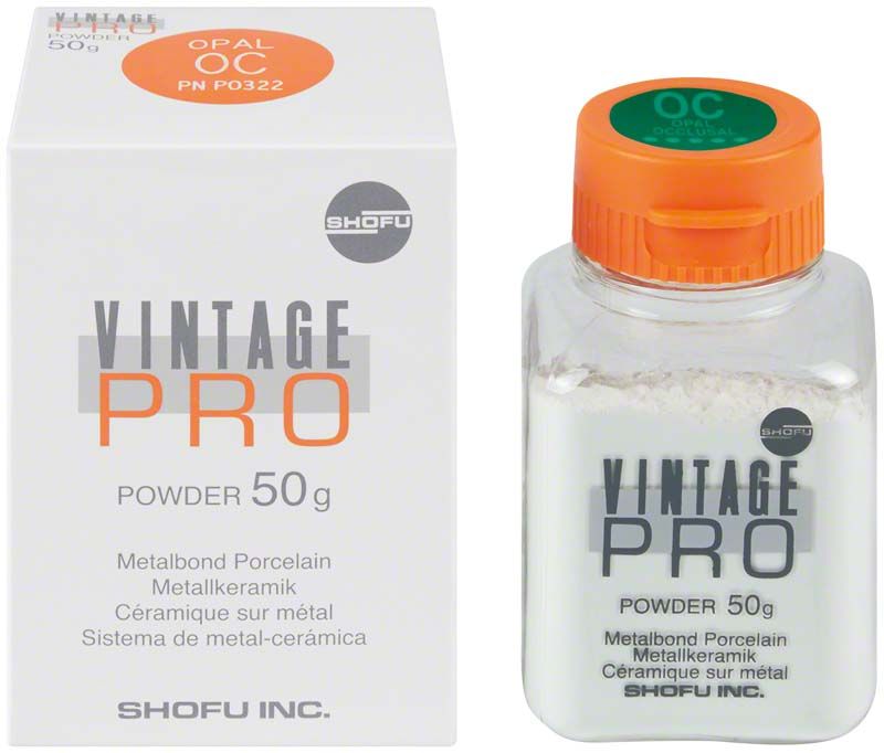 Verpackung und Flasche von Vintage PRO Opal Effekt 50g OC.