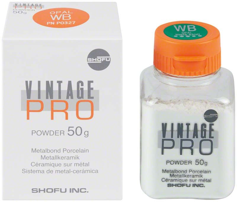 Vintage PRO Opal Effekt 50g Metallkeramikpulver mit Verpackung.