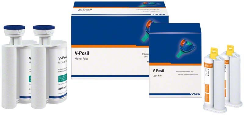 V-Posil Starter-Set mit Kartuschen für präzise dental Abformungen.