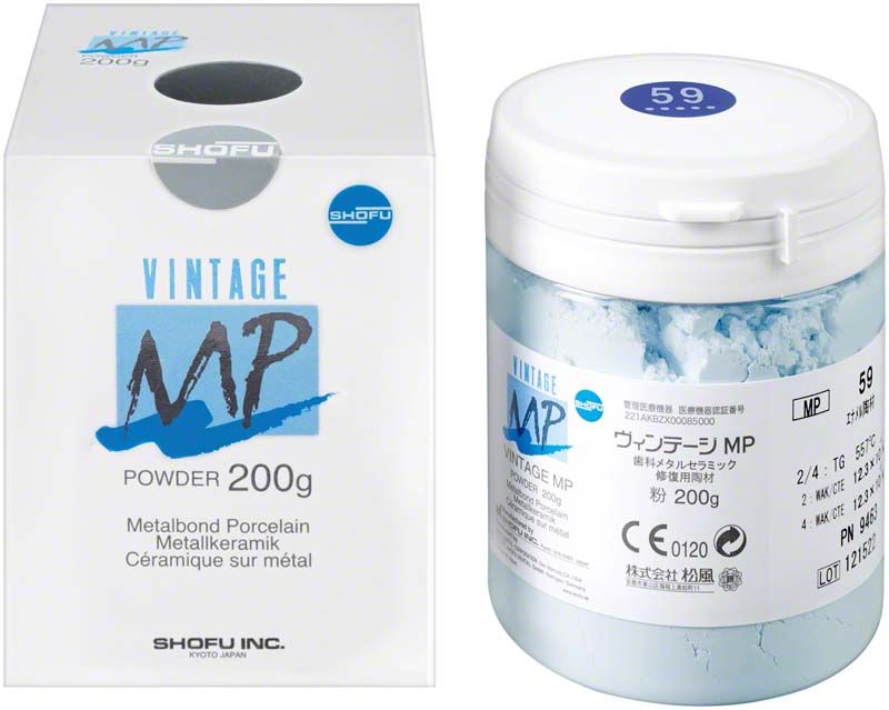 Metalbond-Porzelanpulver VINTAGE MP Schneide 200g mit Verpackung.