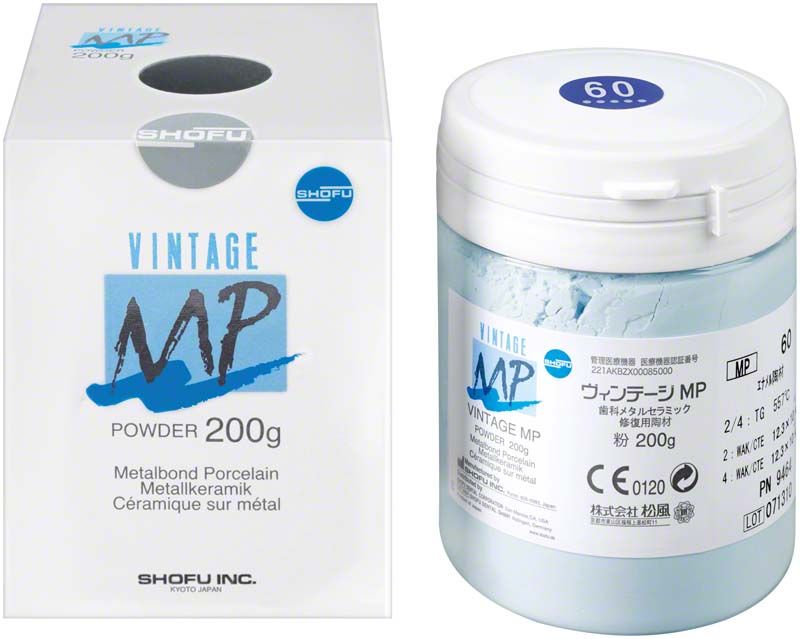 Verpackung und Behälter von VINTAGE MP Metallkeramikpulver 200g 60.