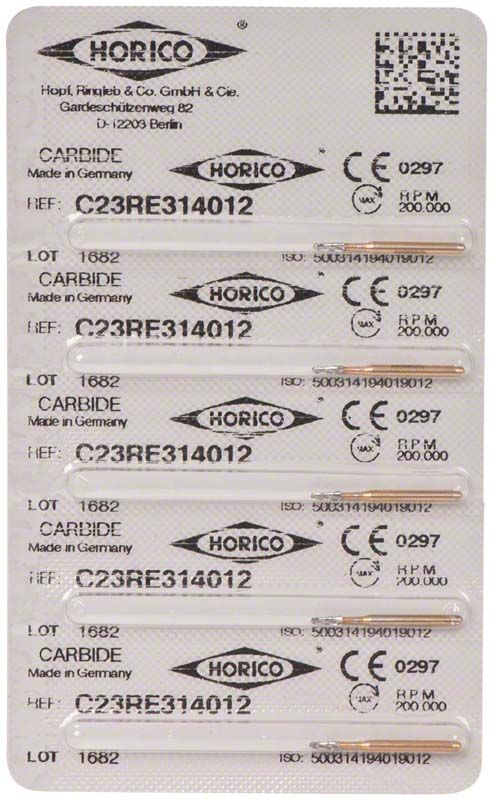 Hartmetallkronentrenner C23RE 012 von Horico in Produktverpackung.