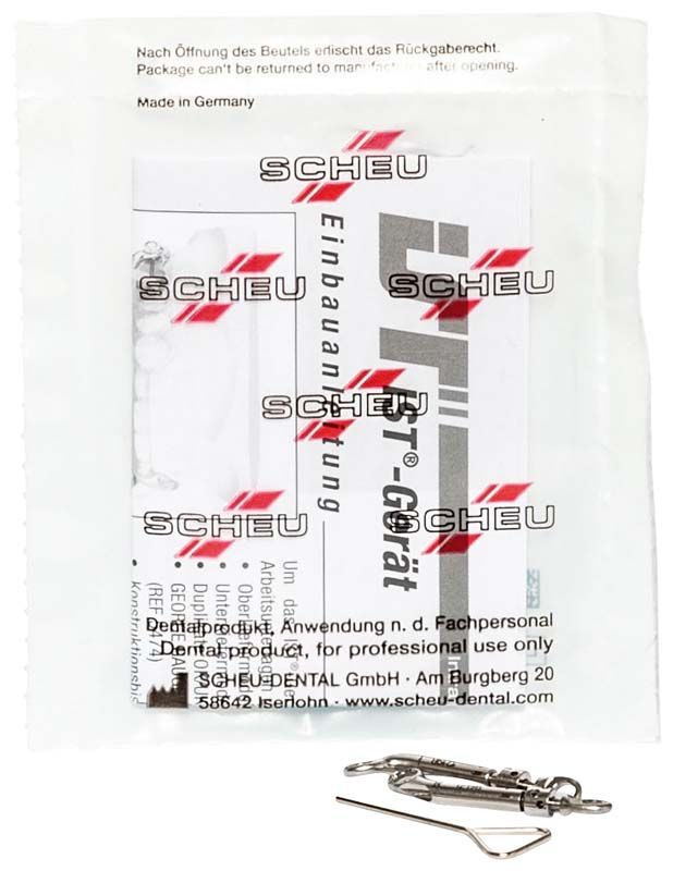 Verpackung des CMD Teleskop HF 9 mit Endanschlag und Anleitung.