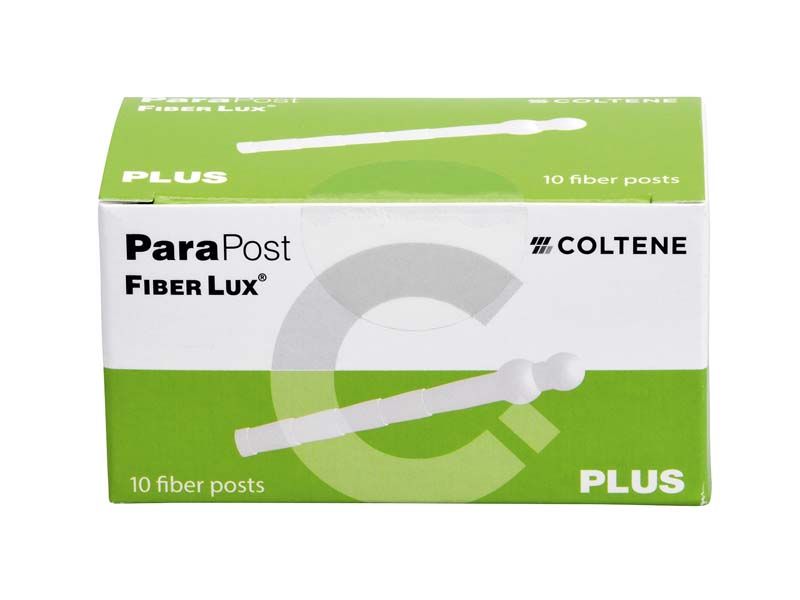 Para Post® Fiber Lux® Blister Gr. 5 Verpackung mit 10 Wurzelstiften.