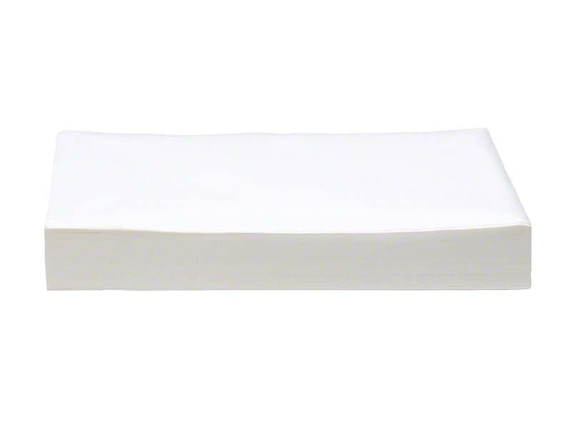 Weiße Traypapier-Einlage für Dentaltrays, hoch saugfähig und umweltfreundlich.