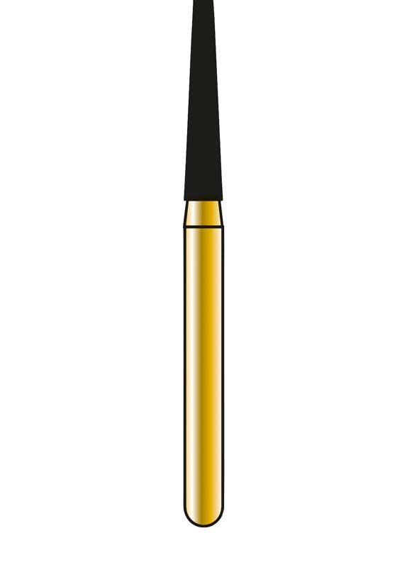 DIATECH Speedster FG 847 016 Bohrer in Nahaufnahme mit goldener Beschichtung.