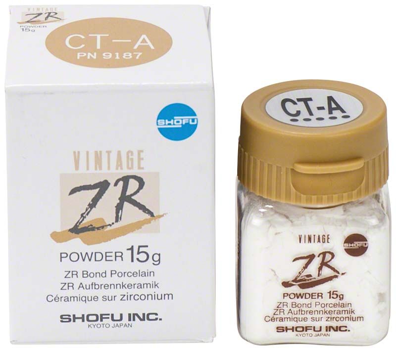 Vintage ZR Cervical Transluzent CT-A 15g Pulver mit Verpackung