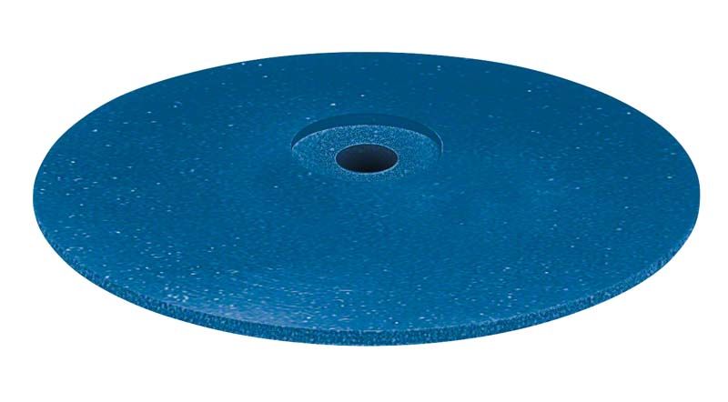 Blauer Dentalpolierer EVE UNIVERSAL für Edelmetall-Oberflächenbearbeitung.