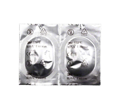3M RelyX Unicem Aplicap Kapseln in versiegelter Doppelverpackung.