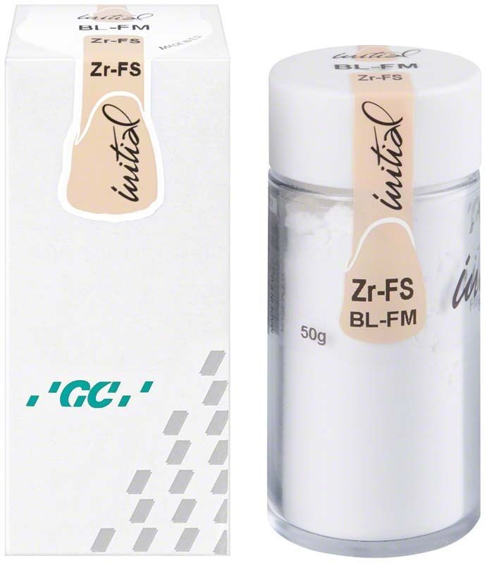 GC Initial Zr-FS Frame Modifier 50g BL-FM Glasflasche und Verpackung