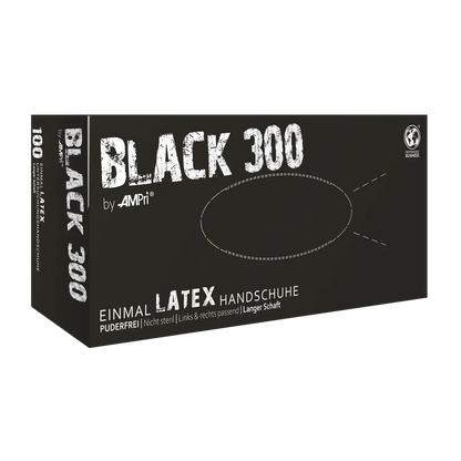Black 300 Latexhandschuhe