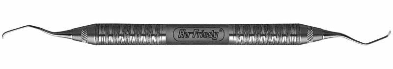 Gracey-Kürette Mini-Five Figur 15/16 mit ergonomischem Griff für mesiale Anwendungen.