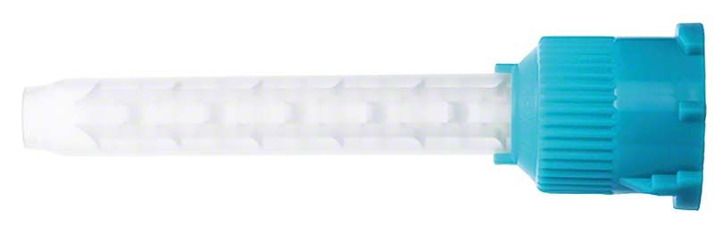 Hochwertige grüne Mischkanüle für zahnmedizinische Materialverarbeitung.