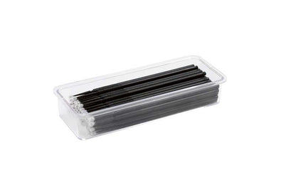 Schwarze Applikatorstäbchen in transparenter Box für One Coat 7.0 Adhäsiv.
