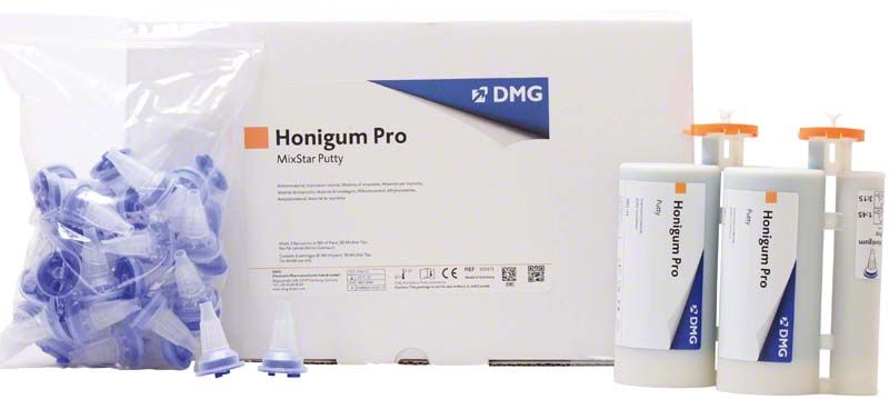 Honigum Pro-Putty Kartuschen-Set mit Zubehör für dentalen Abformungen