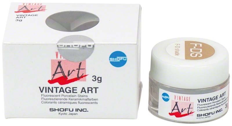 Keramikfarbstoff VINTAGE Art Color Stains F-DS mit Verpackung.