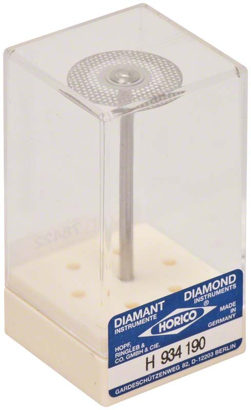 Diamanttrennscheibe H 934 190 in transparenter Verpackung.