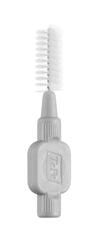 Schwarze Interdentalbürste Original mit ergonomischem Griff und Kunststoffummantelung.