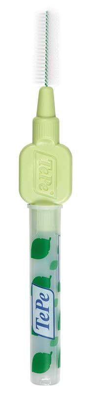 Helllila TePe Interdentalbürste Extra Soft mit ergonomischem Griff und weichen Borsten.