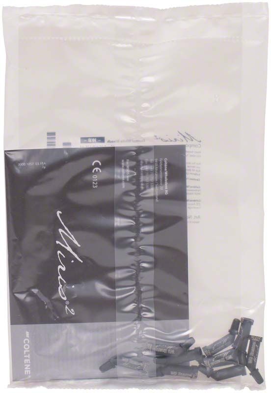 Verpackung der Miris 2 Kapseln Schmelzmasse white bleach mit sichtbarem Produktnamen.