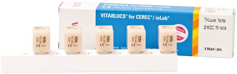 Image of VITABLOCS® TriLuxe forte VITA 3D-MASTER® TF-14/14 2M2C