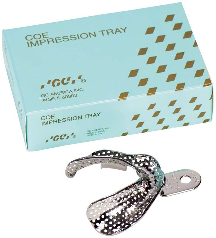 Metall-Löffel COE® STO-K #L-3-O UK medium mit Verpackung.