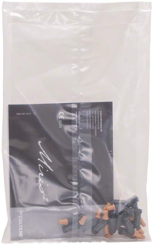 Miris 2 Kapseln Dentinmasse Shade 6 in transparenter Verpackung.