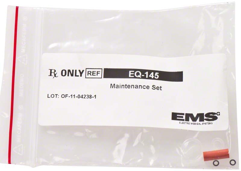 Wartungsset (O-Ringe) für AIRFLOW® S1 + S2 in transparenter Verpackung.