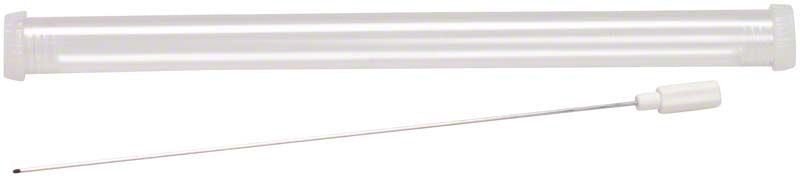 Lange AIRFLOW® Reinigungsnadel mit Kunststoffgriff und Aufbewahrungsröhre.
