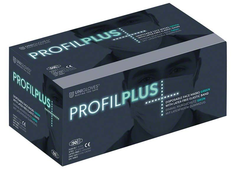 PROFIL PLUS OP-Mundschutz latexfrei grün