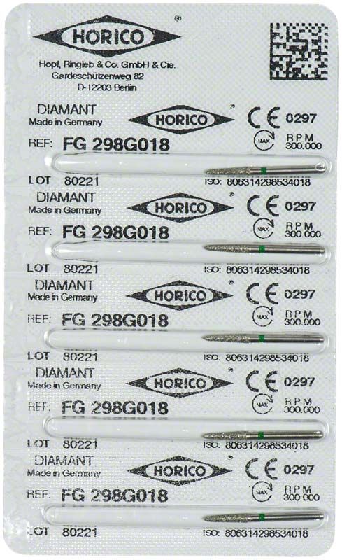 Verpackung von Diamant FG 298G 018 mit mehreren Einheiten.