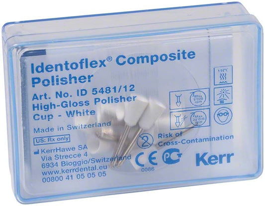 Image of Identoflex™ Hochglanzpolierer Weiß Kelch