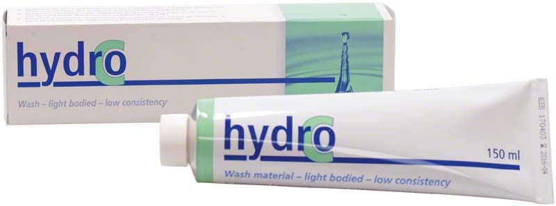 Hydro C Wash Tube und Verpackung mit 150 ml Inhalt.
