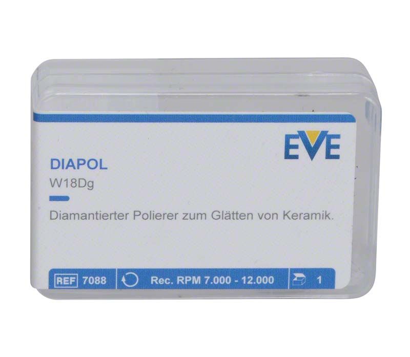 Diapol W18Dg Verpackung mit diamantiertem Polierer für Keramik.