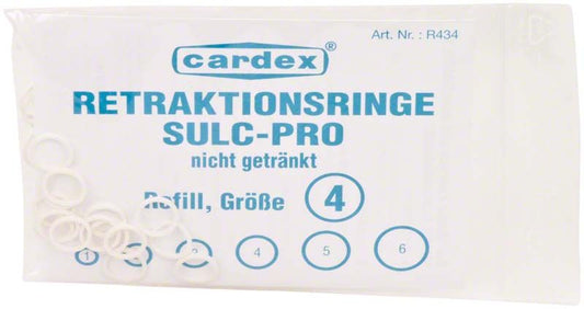 Image of Sulc Pro Retraktionsringe ungetränkt Gr. 4