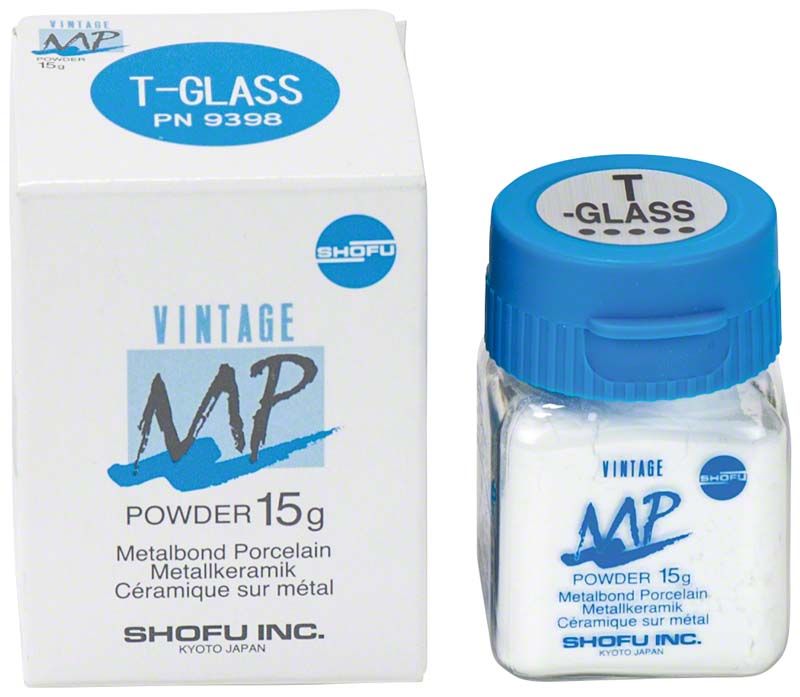 Verpackung und Glasflasche des VINTAGE MP Schmelzeffekt 15g T-Glass.