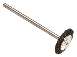 Taurus Pferdehaarbürste extra hart mit 14,4 mm Durchmesser auf weißem Hintergrund.